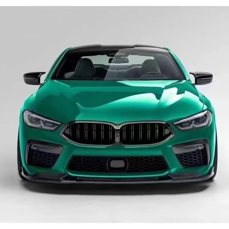 Suitable for  M8 Modified V Model Carbon Fiber Small Surround, Front Lip, Front Fog Cover, Side Skirt, Rear Lip, Tail Wing